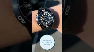 Ball Fireman NECC Titanium Carbide watches swisswatch ballwatch swissmade [upl. by Anerroc]