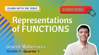 REPRESENTATION OF FUNCTIONS ┃Grade 11 General Mathematics [upl. by Materse991]