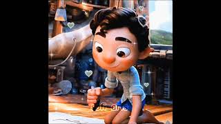 LUBERTO 💜💚 disney pixar luca albertoscorfano luberto [upl. by Nwahsed]