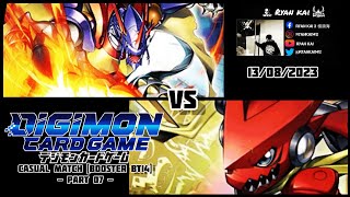 Digimon Card Game Casual Match Booster BT14 part07  Arresterdramon SM vs Xros Heart [upl. by Billmyre]