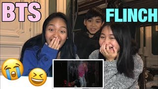 ENG SUB FRENCH reaction to Flinch w BTS James Corden Show l 4KPOP [upl. by Ahtiuqal]