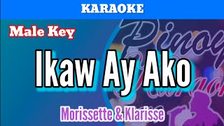 Ikaw Ay Ako by Morissette amp Klarisse Karaoke  Male Key [upl. by Roby]