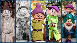 Evolution of the Seven Dwarfs Costumes  DIStory Ep 20  Disney Theme Park History [upl. by Bev]