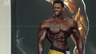 RAYMONT EDMONDS POSING AT THE 202O MENS PHYSIQUE FINALS [upl. by Nnod]