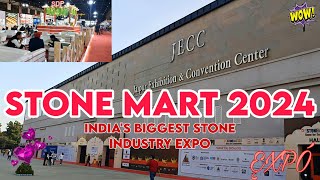 Stone Mart 2024 Jaipur  The Ride And Roll  stonemart stonemartindia stone diamond viral [upl. by Nylarahs]