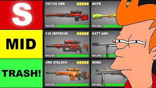 Every ONE SHOT Sniper on Rebirth Island Warzone  Best Sniper Class Setups [upl. by Mohsen]