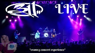 311 LIVE  Capitol Theatre Port Chester NY 103017 cramx3 concert experience [upl. by Stephie]