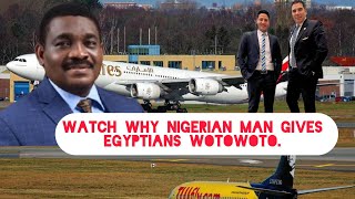 Nigerian man Gives Egyptians WOTOWOTO After they tried to disrespect Him at Egypt Airport [upl. by Edac]