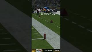 Coffin ⚰️ corner madden 25 goviral madden25 nfl football punting [upl. by Aurelie]