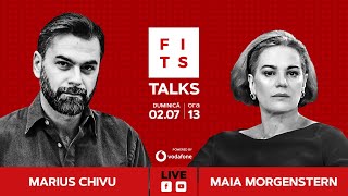 FITS Talks  Sezonul 2  Maia Morgenstern în dialog cu Marius Chivu [upl. by Fesuy]