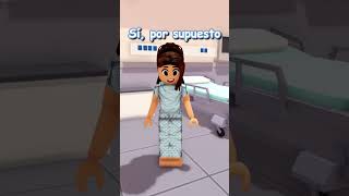 KAREN EMBARAZADA DA A LUZ EN ROBLOX PARTE 2 roblox comedy brookhaven shorts viral [upl. by Yelyk]