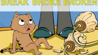 Irregular verbs song Max the Cat Part 2 [upl. by Blane]