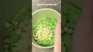 Oreo Stuffed Cake Mix Grinch White Chocolate Chip Cookies [upl. by Leinto]