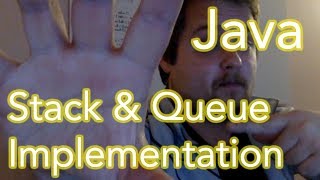 Java 2  Queue amp Stack Implementation Tutorial  Linked List Programming Explained from Scratch [upl. by Brandes]