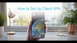 How to Configure iOS for Client VPN [upl. by Scheck]