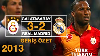 2013  Galatasaray 32 Real Madrid  Geniş Özet  Full HD [upl. by Arinaj739]