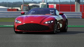 Aston Martin DBS GT Zagato 2021 at Silverstone [upl. by Ydnem689]