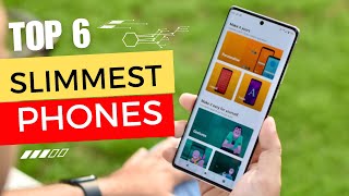 Top 6  Best Slimmest Smartphones 2023 [upl. by Noroj]