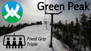 Waterville Valley  Green Peak Triple [upl. by Germaun]