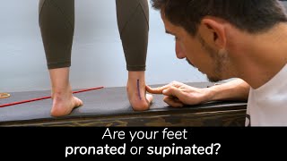 How To Tell If Your Feet are Pronated Or Supinated [upl. by Airbma]