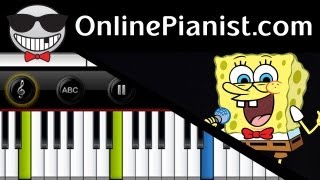 How to play SpongeBob SquarePants Title Theme  Piano Tutorial  Hank Smith Music [upl. by Granger]