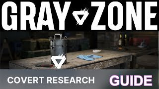 Reclamation  Covert Reseach  GZW Task Guide  Gray Zone Warfare [upl. by Itnava]