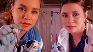 ASMR Hospital Emergency Room Trauma Patient  Doctor amp Nurse [upl. by Eecart]