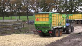 Afdeksysteem silagewagens Duteweerd Mechanisatie [upl. by Sualakcin]