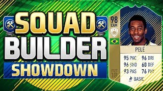 FIFA 18 SQUAD BUILDER SHOWDOWN PRIME ICON PELE 98 Pele Squad Duel [upl. by Blackman]