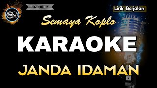 JANDA IDAMAN SEMAYA KOPLO  KARAOKE [upl. by Aivil]