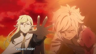 Bell against Hedin Scolding Hedin against Bell  DanMachi Season 5 Episode 8 ダンまち [upl. by Mandy]