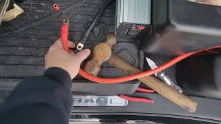 Installing AC Power Inverter in My 2022 Ram 1500 Laramie [upl. by Seys]