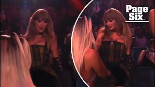 Taylor Swift wastes no time dancing at MTV VMAs 2024 — see her seatmates [upl. by Dwyer343]