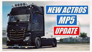 ETS 2 147  🔹NEW ACTROS MP5  UPDATE🔹 [upl. by Amalee]