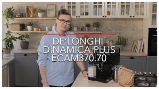 Trzy powody dla których warto kupić ekspres DeLonghi Dinamica Plus ECAM 37070 – RTV EURO AGD [upl. by Sailesh]