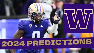 Washington Football 2024 Predictions [upl. by Umeko]