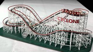 Cyclone Model Roller Coaster from CoasterDynamix [upl. by Ambie]