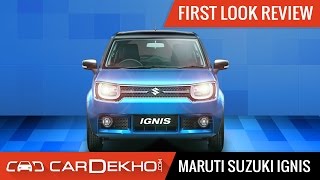 Maruti Suzuki Ignis  First Look Review [upl. by Ube]