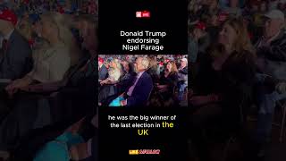 Trump on Farage [upl. by Eylhsa]