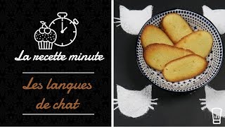 🍰 BISCUITS LANGUE DE CHAT 🍰 [upl. by Emor]