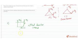 Which of the following statement regarding 12 dimethylcyclopropane I and 12 dimethyl [upl. by Zoeller]