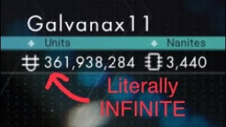 Infinite money glitch INCLUDING NANITES In No Man’s Sky STILL WORKS [upl. by Ahsilra55]