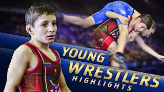 Young Wrestlers Highlights  WRESTLING [upl. by Eellah]