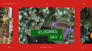 Vlogmas 2023 Day 3 [upl. by Htenywg73]