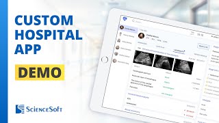 Demo Tour with User Comments Custom Hospital App [upl. by Elletse]