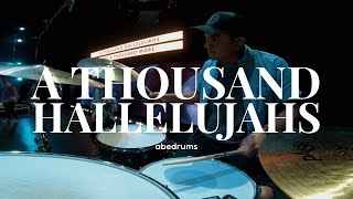 A Thousand Hallelujahs Drum Cover by abedrums [upl. by Keyes]