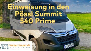 Einweisungsvideo Pössl Summit 540 Prime [upl. by Sorrows]