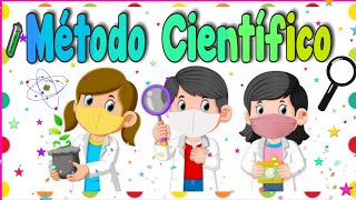 Método científico explicación sencilla para niños 👩🏻‍🔬 Pasos del método científico⚛️ [upl. by Amrita]