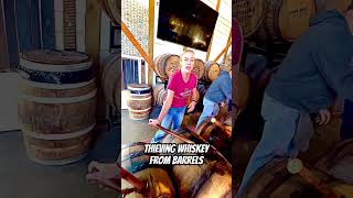 whiskey thieves thieving 101 whiskeybarrel whiskeythief bourbon stealing from bourbonbarre [upl. by Idou]