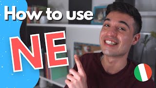 How to use NE in Italian  partitivo eng audio  Italian for beginners [upl. by Lanta337]